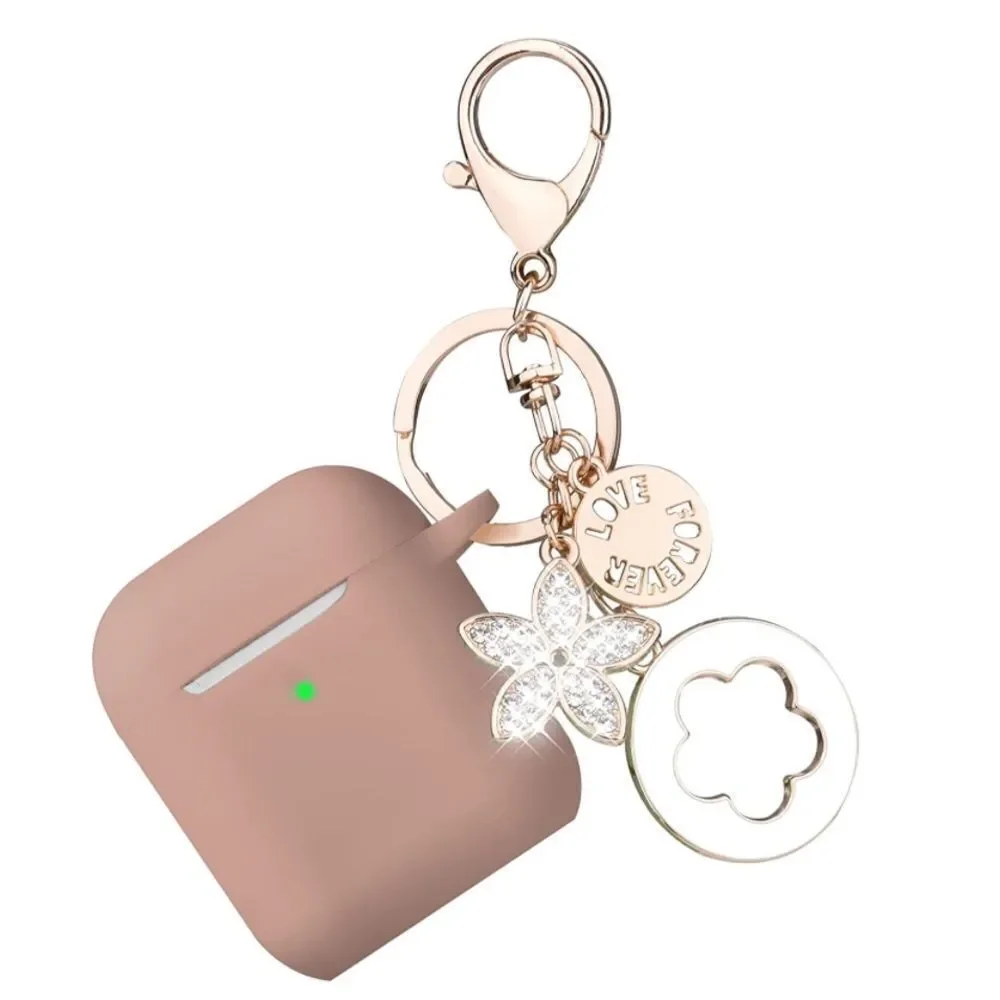 AirPod 1st and 2nd gen case with keychain